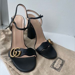 GUCCI Marmont High Heel Sandal
